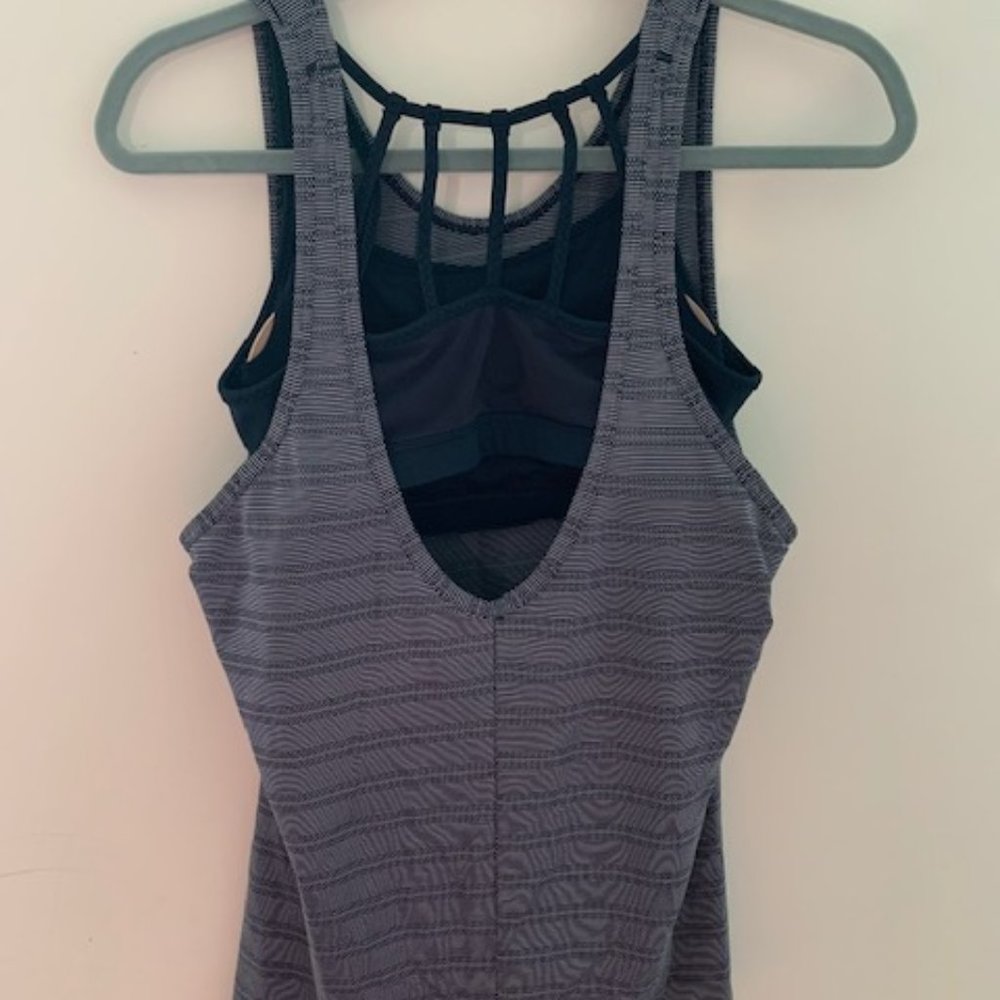 ATHLETA MAX OUT TANK SPORTS BRA/TANK COMBO